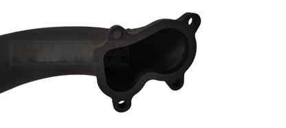 OUTBACK EXHAUST SYSTEM DUMP PIPE to suit HOLDEN RODEO TF 2.8L 4JB1 09/91 - 09/98