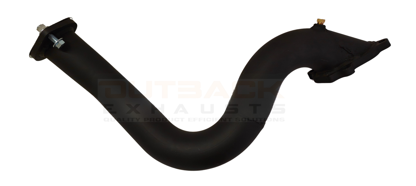 OUTBACK EXHAUST SYSTEM DUMP PIPE to suit HOLDEN RODEO TF 2.8L 4JB1 09/91 - 09/98