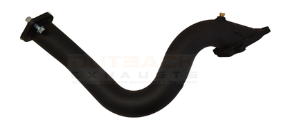 OUTBACK EXHAUST SYSTEM DUMP PIPE to suit HOLDEN RODEO TF 2.8L 4JB1 09/91 - 09/98