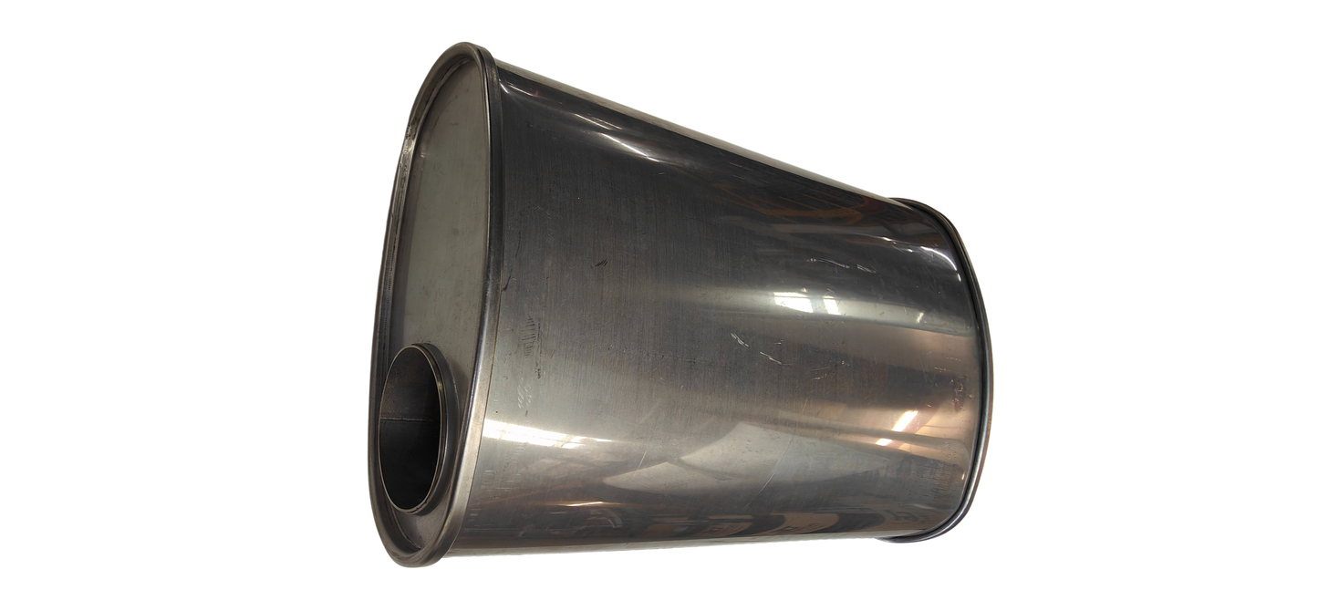 Muffler Universal 3" Offset /Centre - 10" x 5" x 16" Long OVAL - Megaflow