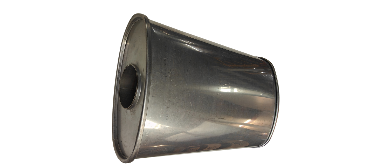 Muffler Universal 3" Offset /Centre - 10" x 5" x 16" Long OVAL - Megaflow
