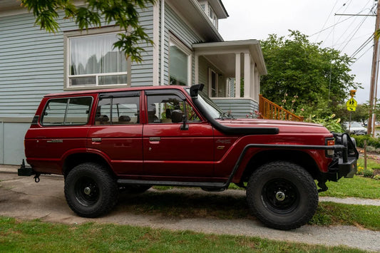 "2.5'' OUTBACK EXHAUST SYSTEM to suit TOYOTA Landcruiser - 60 SERIES WAGON 4L 2H NATURALLY ASPIRATED 1980 - 1990 (MANIFOLD BACK)"