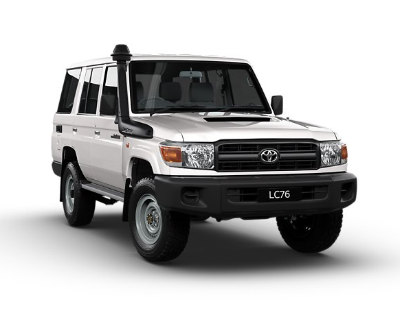 3'' OUTBACK EXHAUST SYSTEM to suit TOYOTA Landcruiser - 76 SERIES WAGON VDJ76 4.5L V8 2007 - 2016 (TURBO BACK)