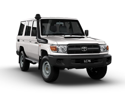 3'' OUTBACK EXHAUST SYSTEM to suit TOYOTA Landcruiser - 76 SERIES WAGON VDJ76 4.5L V8 2007 - 2016 (TURBO BACK)