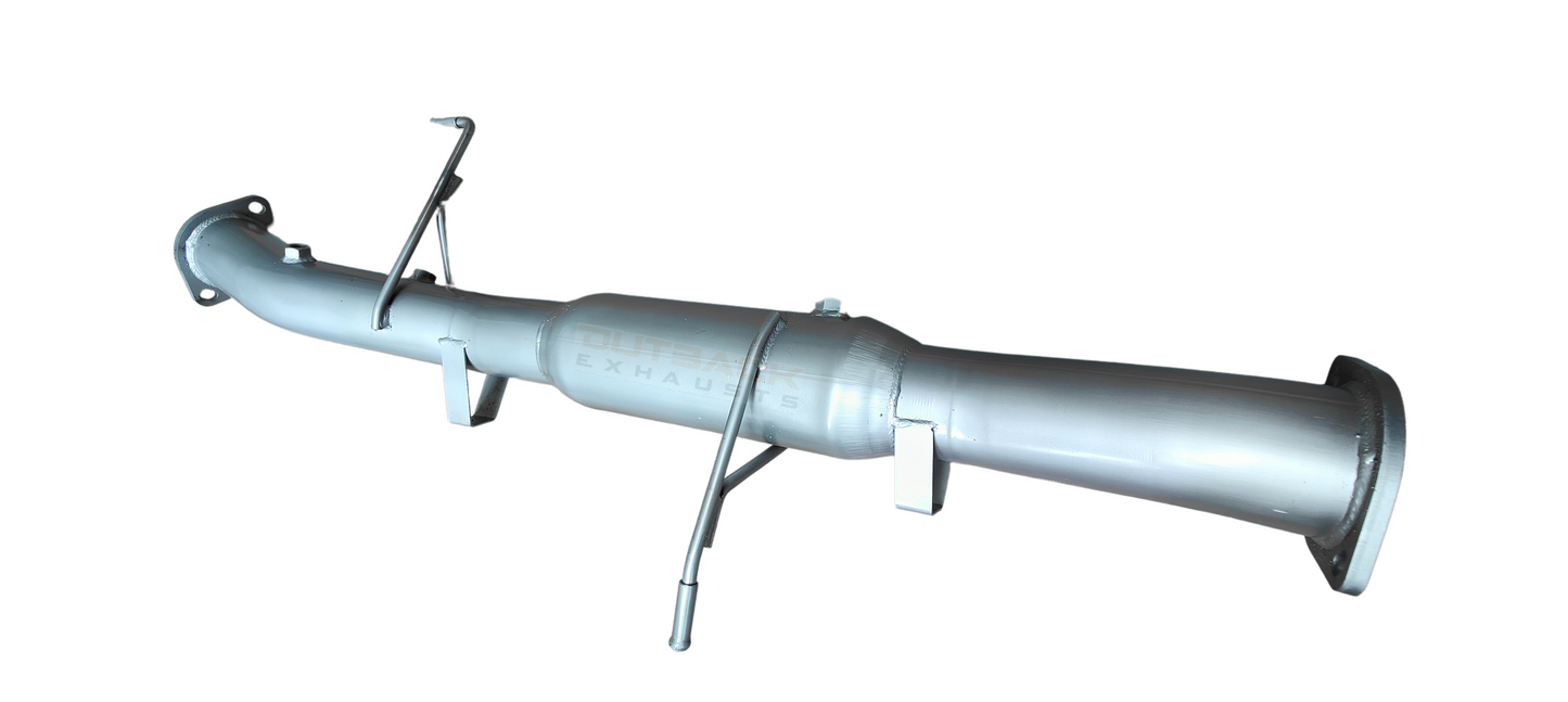 3'' OUTBACK EXHAUST SYSTEM to suit MITSUBISHI PAJERO NS 3.2L 4M41 11/06 TO 2008 (TURBO BACK)