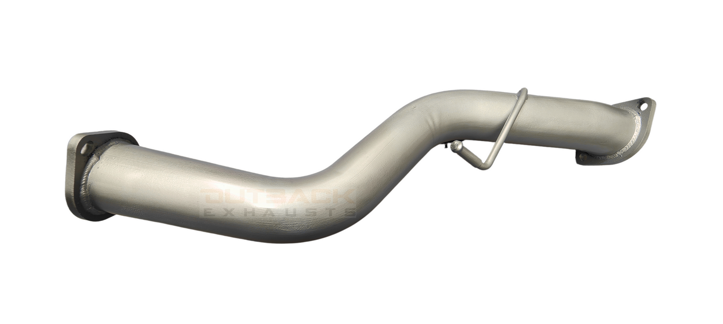 3'' OUTBACK EXHAUST SYSTEM to suit MITSUBISHI PAJERO NS 3.2L 4M41 11/06 TO 2008 (TURBO BACK)