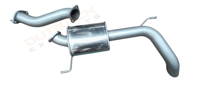 3'' OUTBACK EXHAUST SYSTEM to suit MITSUBISHI PAJERO NS 3.2L 4M41 11/06 TO 2008 (TURBO BACK)