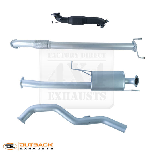 3” Outback Exhaust system to suit MITSUBISHI TRITON MN (TURBO BACK)