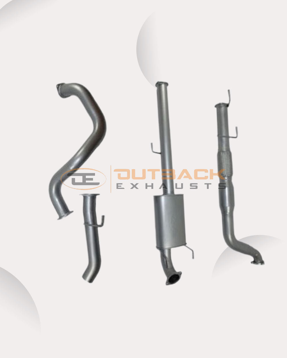 3” Outback Exhaust system to suit TOYOTA PRADO 150 Series D4D KZJ150R LWB (TURBO BACK)