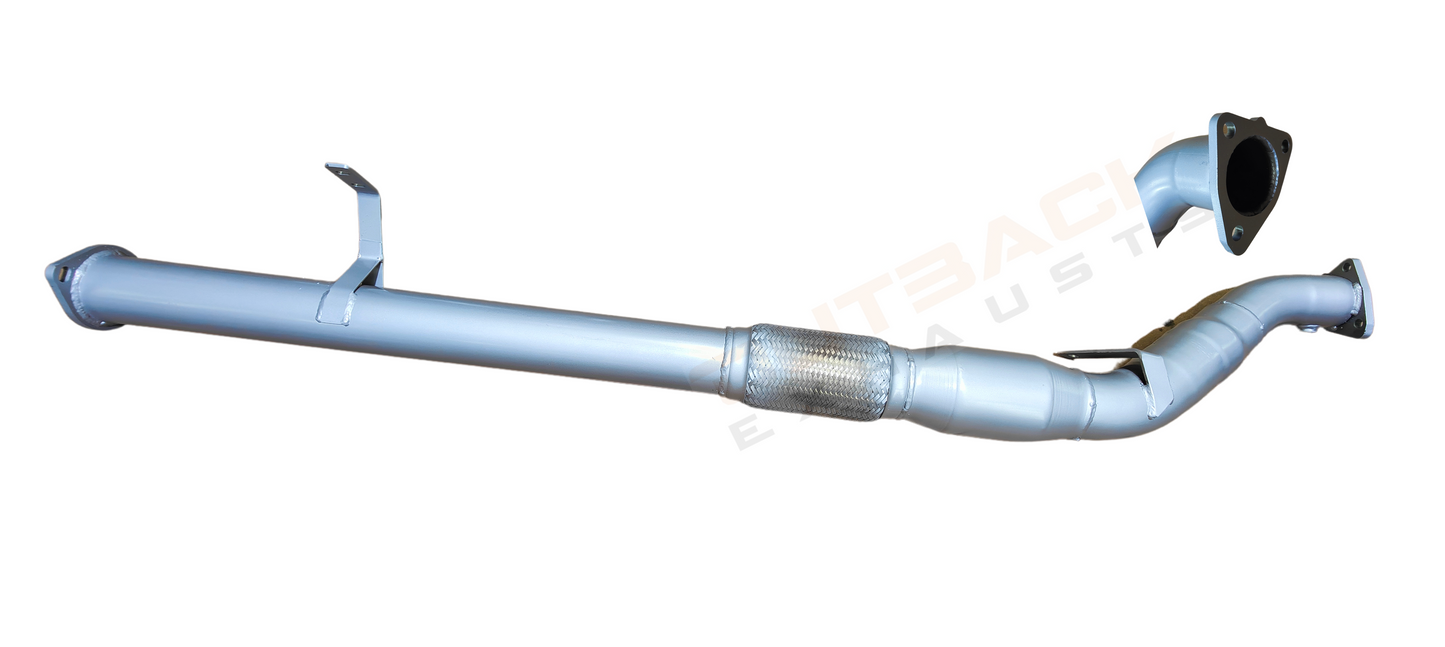 3” Outback Exhaust system to suit TOYOTA –  79 Series Double Cab (Turbo  BACK)