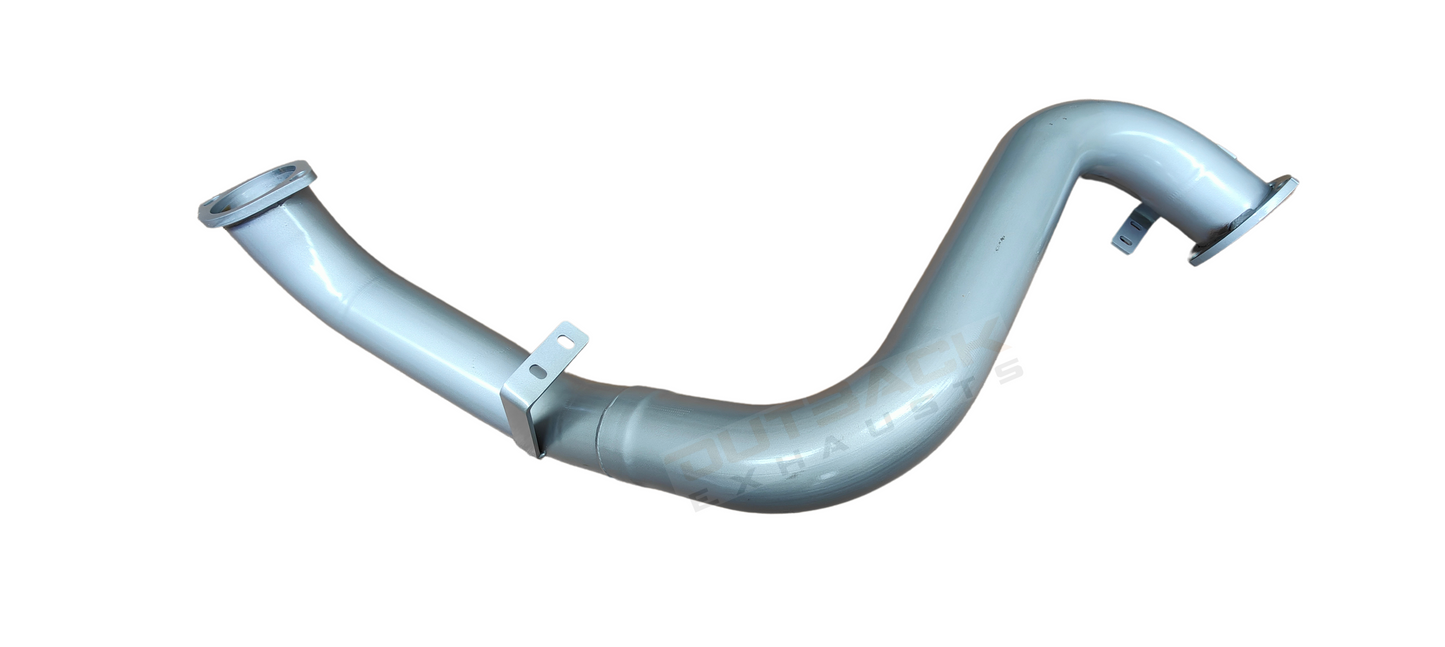 3” Outback Exhaust system to suit TOYOTA LANDCRUISER 78 Series Troop Carrier (TURBO BACK)