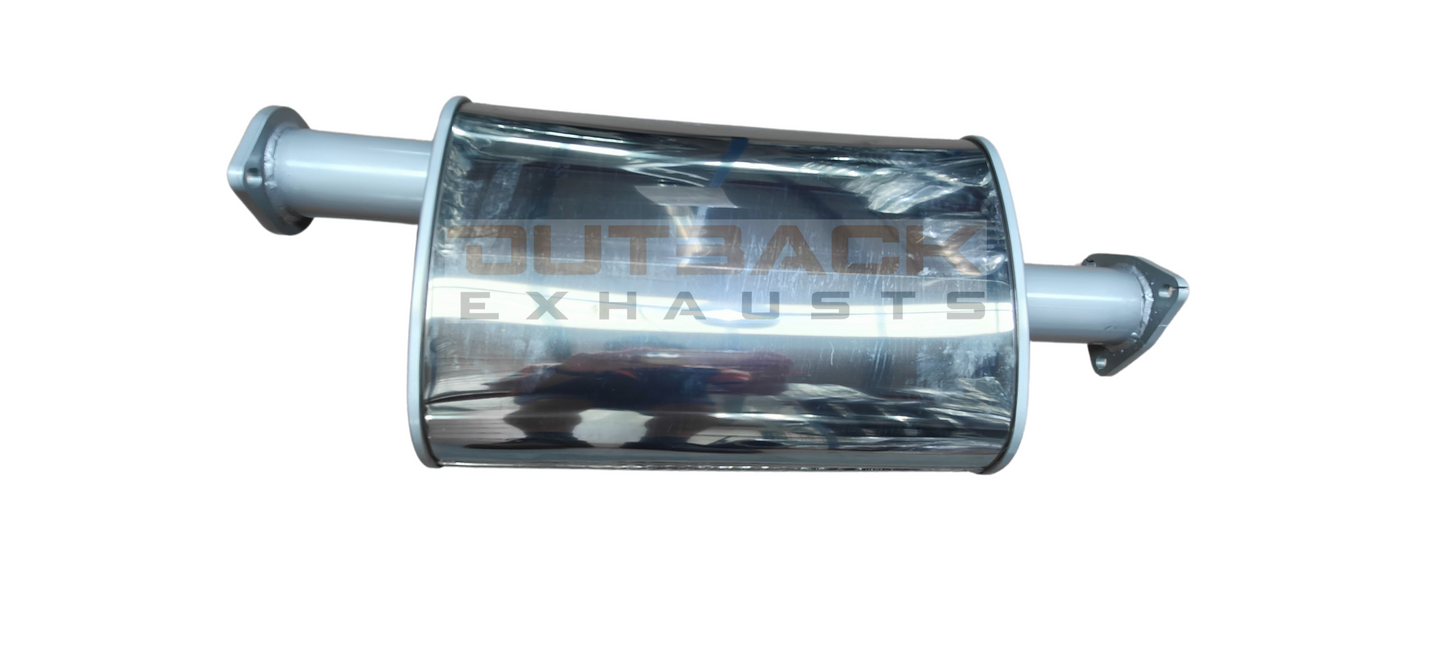 2.5” Outback Exhaust system to suit Toyota 79 Series (MANIFOLD BACK)