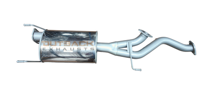 3” Outback Exhaust system to suit TOYOTA 100 Series Landcruiser (CAT BACK)