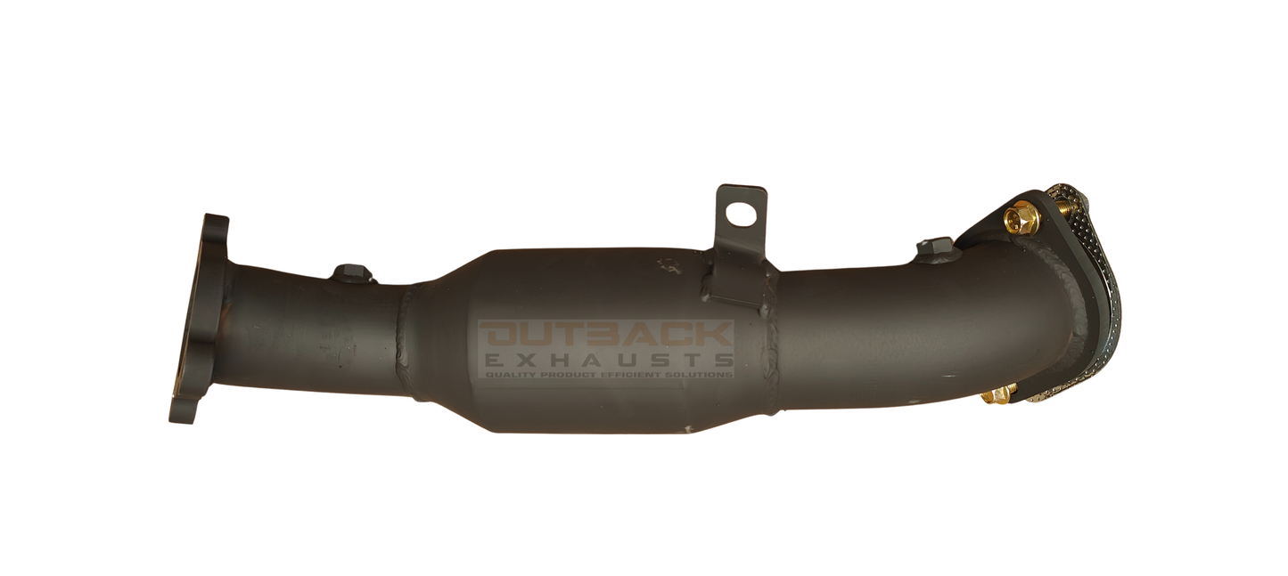 3.5" Turbo Back Exhaust System - Toyota Landcruiser 200 Series Wagon VDJ200 4.5L V8 Twin Turbo (2016-On) | Outback Exhausts