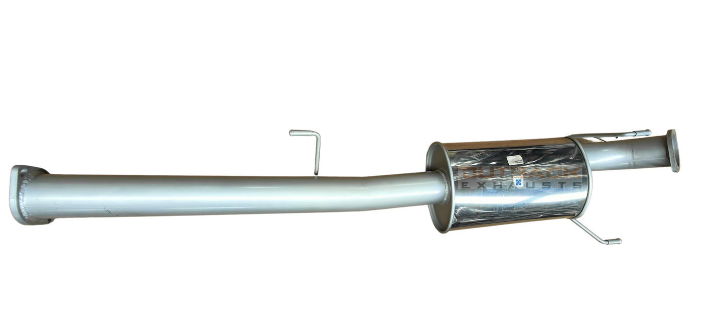 3'' OUTBACK EXHAUST SYSTEM to suit TOYOTA PRADO 120 3.0L 1KZ-TE, 1KZJ120R 2002 - 2006 (TURBO BACK)