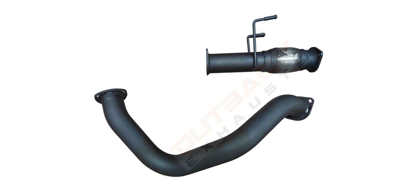 3'' OUTBACK EXHAUST SYSTEM to suit TOYOTA HILUX UTE KZN165R 3.0L 1KZ-TE 10/99 - 05/04 (TURBO BACK)