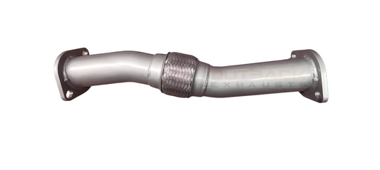 2.5" Outback exhaust system to suit TOYOTA Landcruiser 60 Series (with Extractors)