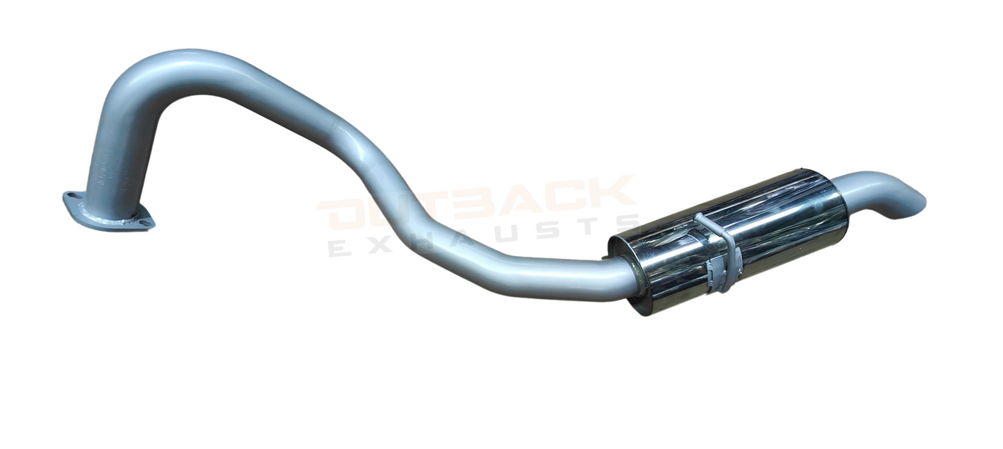 2.5'' OUTBACK EXHAUST SYSTEM to suit NISSAN PATROL WAGON  GU / Y61 4.5L TB45E, PETROL 10/97 ON (CAT BACK)