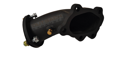 3'' OUTBACK EXHAUST SYSTEM DUMP PIPE to suit NISSAN PATROL Y60 GQ WAGON 2.8L RD28 TD 10/94 - 2/97
