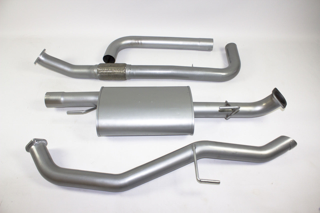 3” Outback Exhaust system to suit Nissan Navara  D40 Manual, Dual Cab (TURBO BACK)