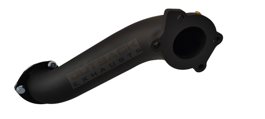 3'' OUTBACK EXHAUST SYSTEM DUMP PIPE to suit FORD RANGER PJ / PK 3.0L, MAZDA BT 50 (B3000) 3.0L WEAT 2007 - 2011