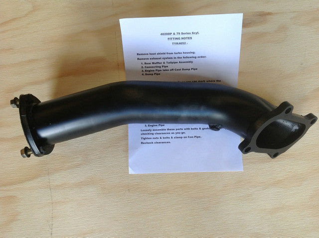 3” Outback Exhausts system to suit Toyota 79 Series Landcruiser Single Cab Ute (TURBO BACK)