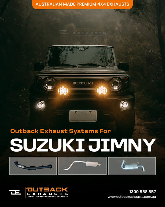 Suzuki Jimny XL 5 Door 1.5L K15B Exhaust 2.5" Manifold Back | Outback Exhausts