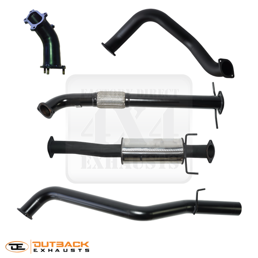 3” Outback Exhaust system to suit TOYOTA Hilux LN167 (TURBO BACK)