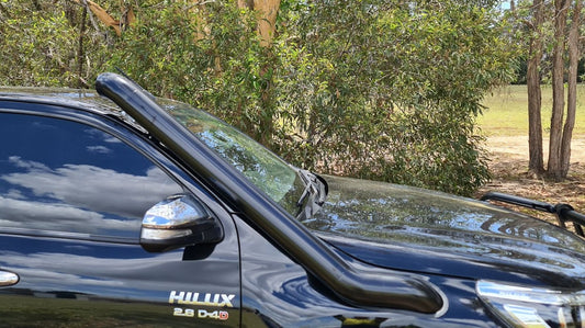Toyota Hilux N80 GUN126R Stainless Steel Snorkel 2.8L 1GD-FTV (2016-Current) | Outback Exhausts