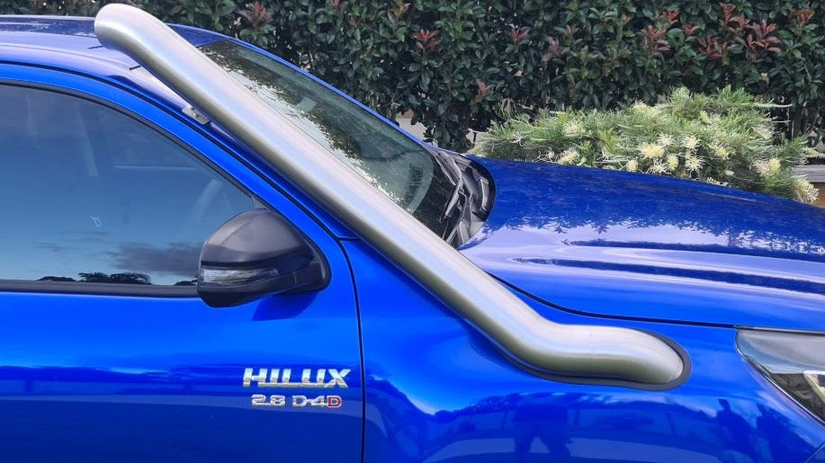 Toyota Hilux N80 GUN126R Stainless Steel Snorkel 2.8L 1GD-FTV (2016-Current) | Outback Exhausts