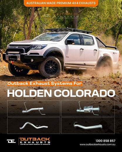 3" DPF Back Exhaust System - Holden Colorado RG 2.8L Duramax (2016-On) | Australian Made