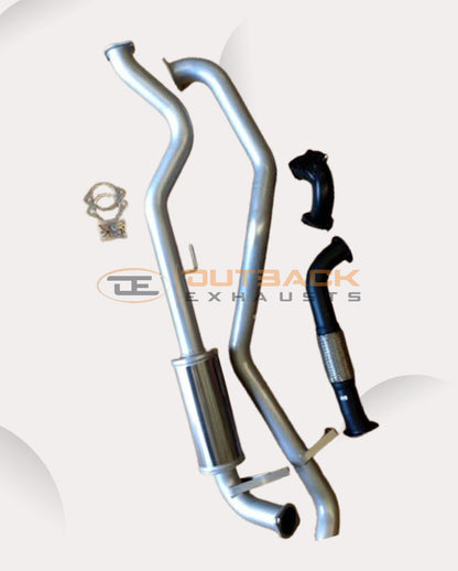 3” Outback Exhaust system to suit TOYOTA 105 Series wagon (TURBO BACK)