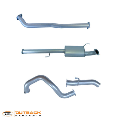 3” Outback Exhaust system to suit TOYOTA PRADO 150 Series 1GD-FTV (DPF BACK)