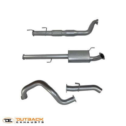 3” Outback Exhaust system to suit TOYOTA PRADO 120 Series KDJ120R (TURBO BACK)