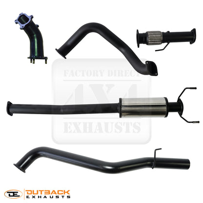 3” Outback Exhaust system to suit TOYOTA Hilux KZN 165R (TURBO BACK)