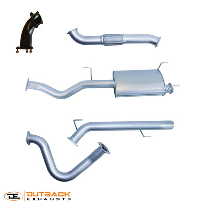 3” TOWING Outback Exhaust system to suit TOYOTA 100 Series Landcruiser  (TURBO BACK)