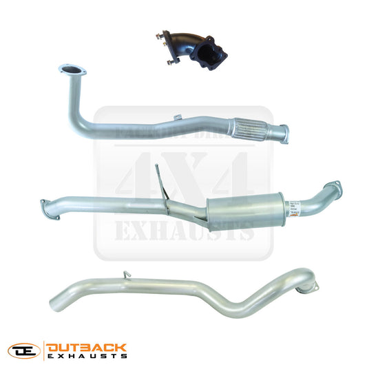 3” Outback Exhaust system to suit  NISSAN PATROL GU WAGON 4.2L 6Cyl TD42 (TURBO BACK)