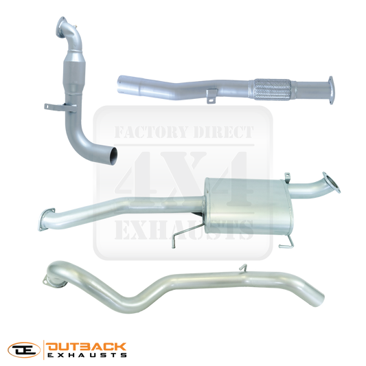 3” Outback Exhaust system to suit NISSAN PATROL Y61, ZD30 (TURBO BACK)