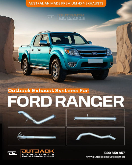 Ford Ranger PXII 3.2L P5AT 3" Turbo Back Exhaust System 2011-2016