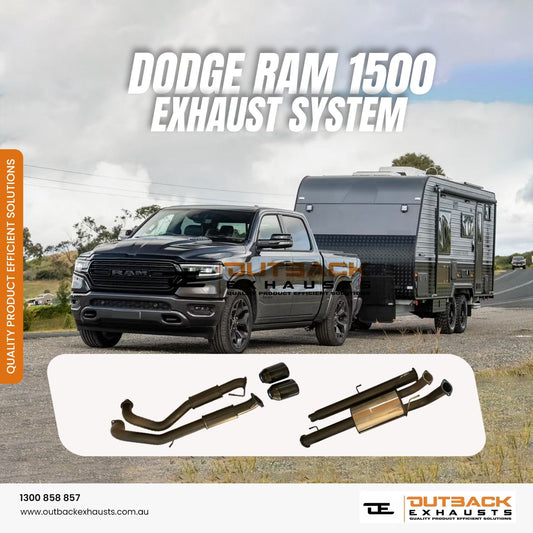 4'' to 3” Dual Outback Exhaust system to suit RAM 1500 DT (CAT BACK)