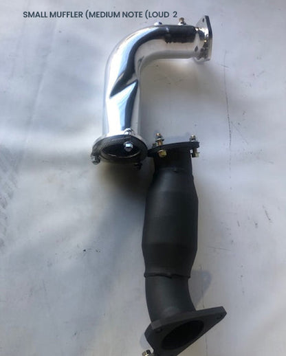 3” Outback Exhaust system to suit Nissan Patrol  4.2Ltr.  GU UTE (LEAF SPRING REAR) (TURBO BACK)