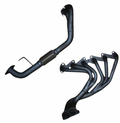 Exhaust with Extractor - Toyota Landcruiser 80 Series Wagon 4.2L 1HZ HZJ80 (1990-1998) | Outback Exhausts