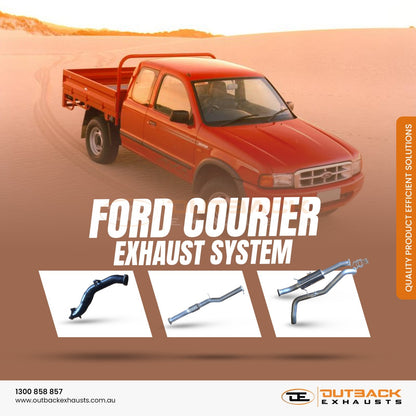 Ford Courier 2.5L WL-T 3" Turbo Back Exhaust System 1998-2006