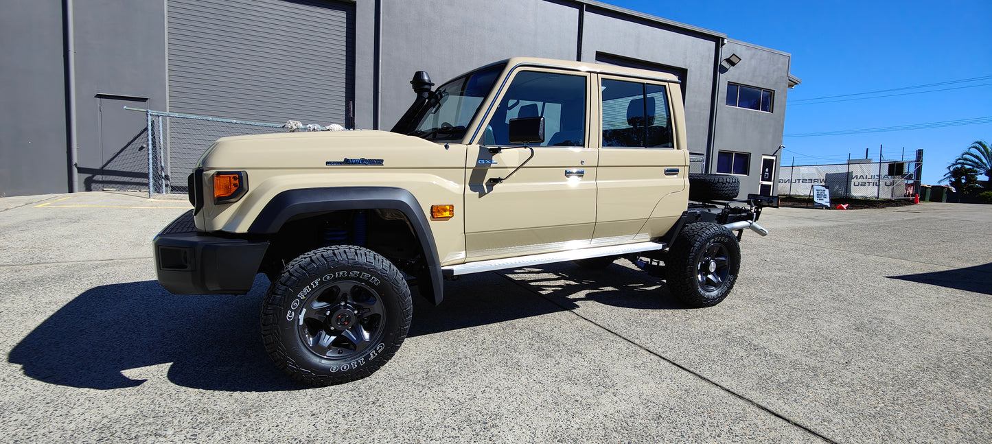 3.5" DPF Back Exhaust System - Toyota Landcruiser 79 Series GDJ79 2.8L Single/Double Cab | Outback Exhausts