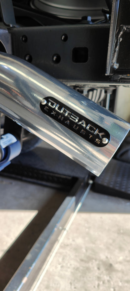 3.5" DPF Back Exhaust System - Toyota Landcruiser 79 Series GDJ79 2.8L Single/Double Cab | Outback Exhausts