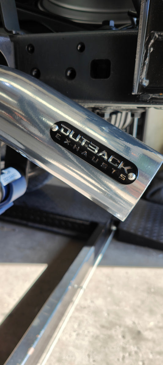 3.5" DPF Back Exhaust System - Toyota Landcruiser 79 Series GDJ79 2.8L Single/Double Cab | Outback Exhausts